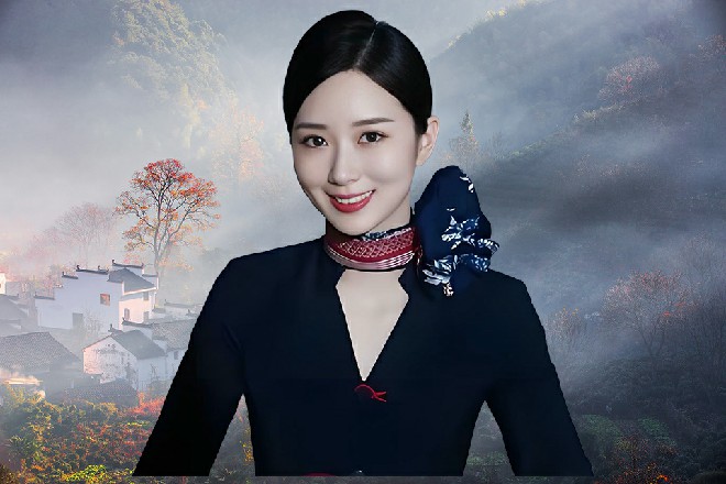 安妮打开餐盒，把里面的餐食端了出来，一共三菜一汤