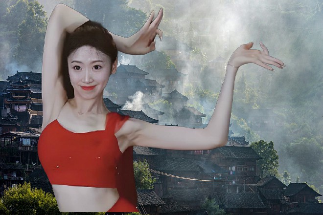 若依一番破口大骂，让女弟子终于忍不住，大声哭了起来